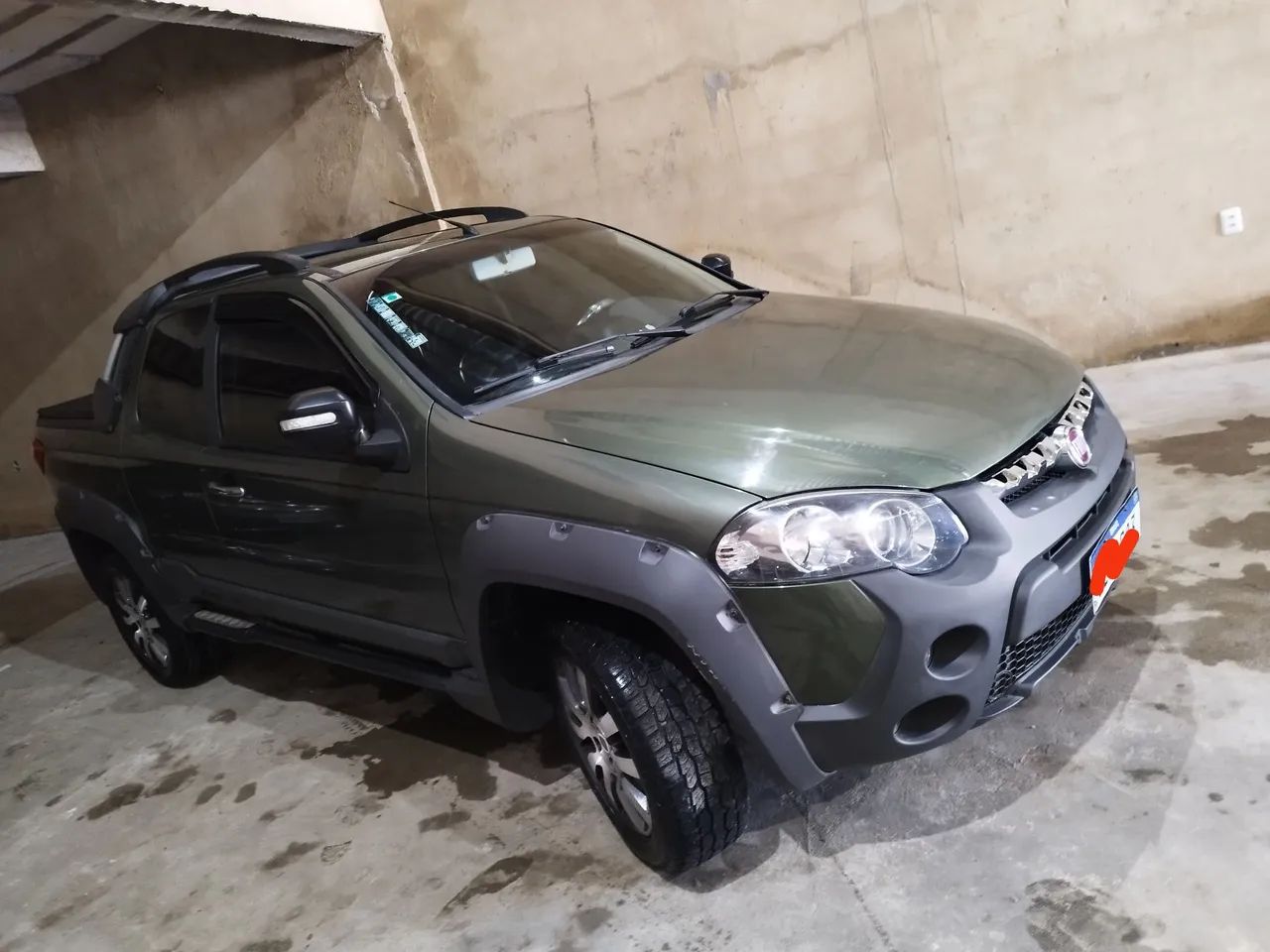 Fiat Strada Adventure1.8/ 1.8 Locker Flex CD 2014 - Foto 3