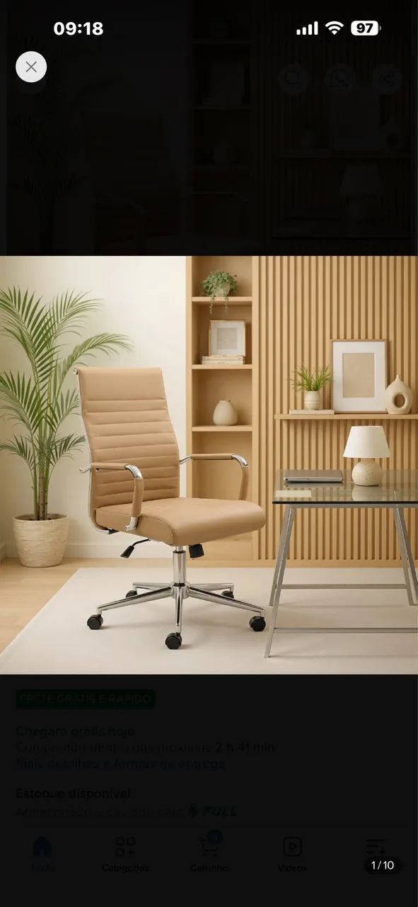 Cadeira ergonômica  - Foto 5