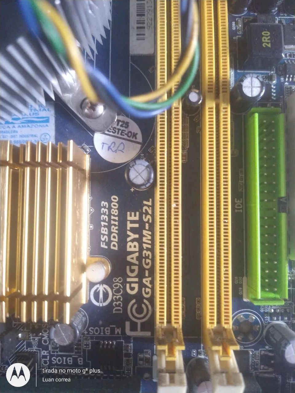 Placa mãe Intel LGA 775 com core 2 duo  - Foto 3