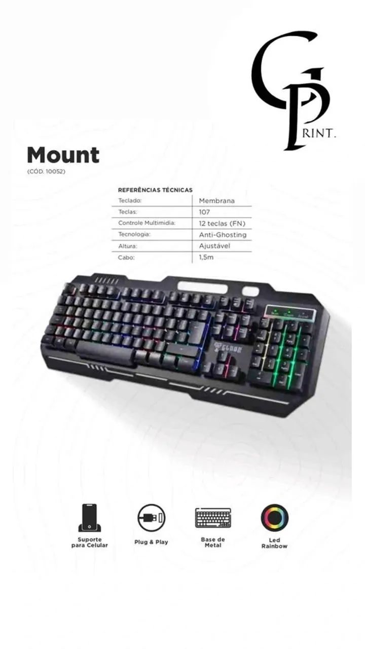 TECLADO GAMER - CLANM - Foto 3