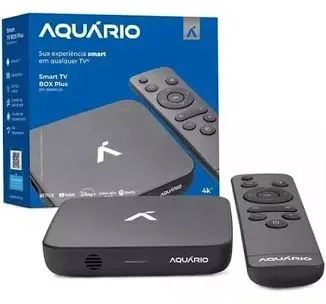 SMART BOX tv aquário stv 3000 plus 4k Android 