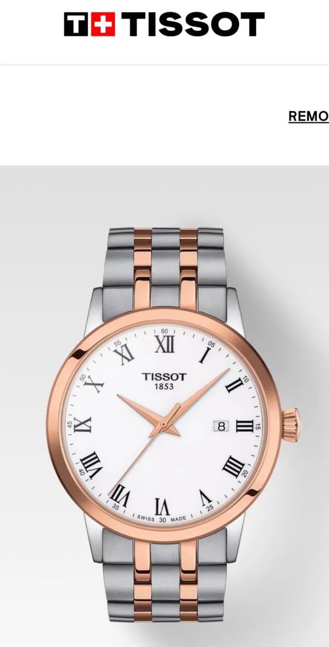 Relógio Tissot suíço, original 