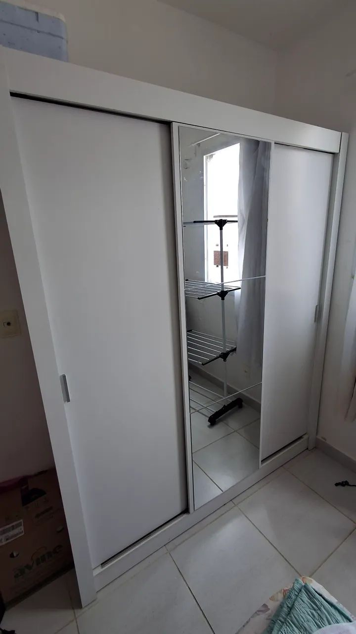 Guarda roupa branco  *  zap - Foto 2