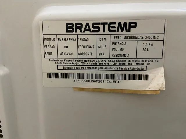 Microondas 30 Litros Brastemp - Foto 5