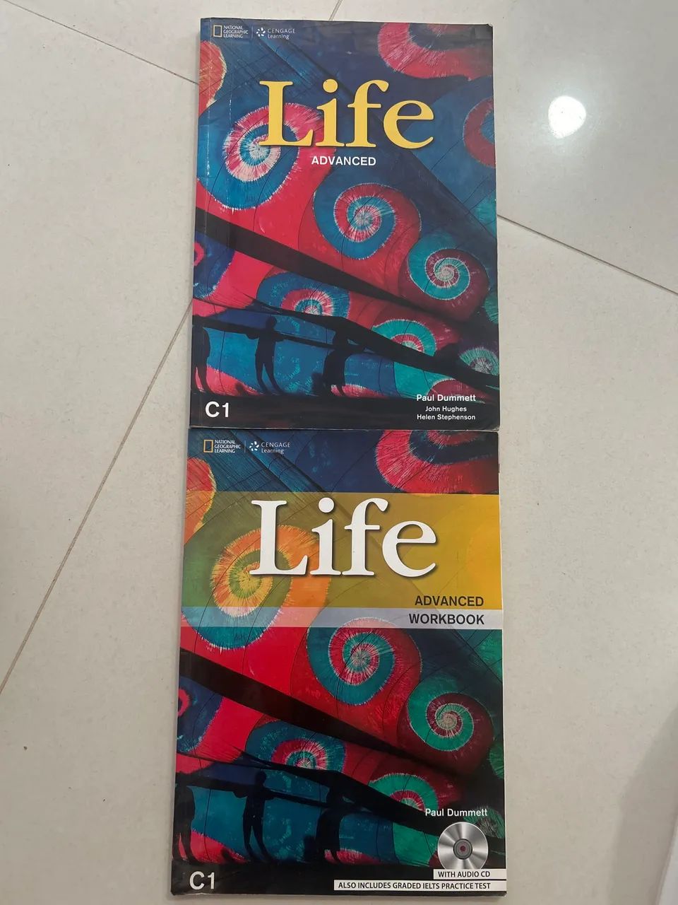 Livro Inglês Life Advanced Student e Workbook
