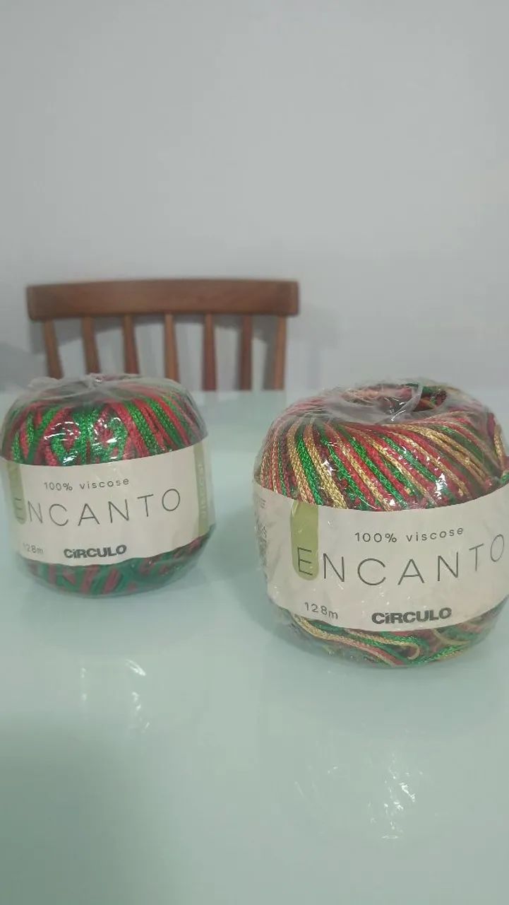 Linhas Encanto para crochê. - Foto 5