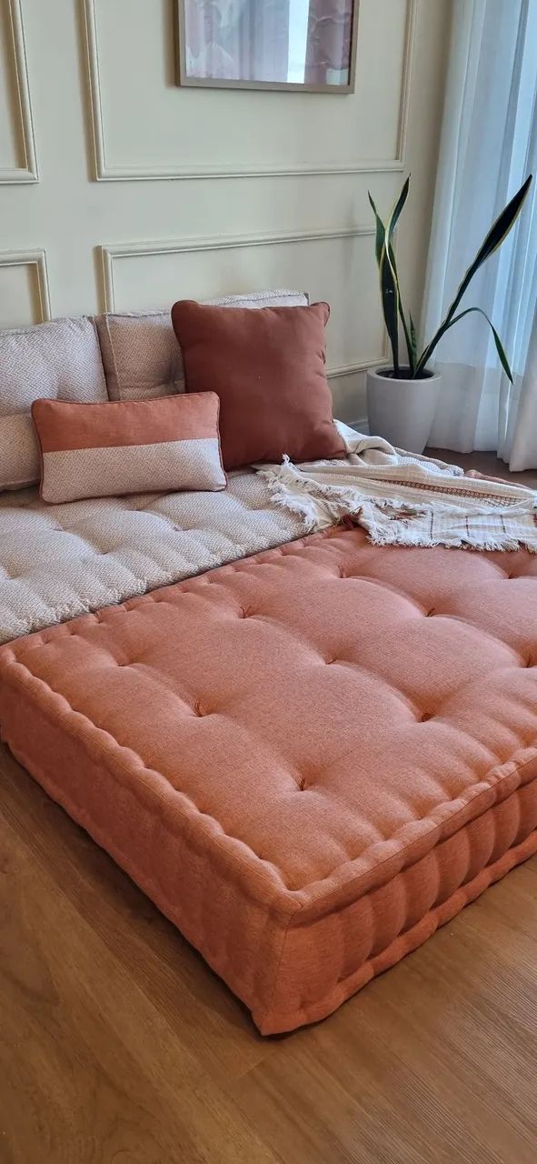 sofá futon turco feito a mão  - Foto 4