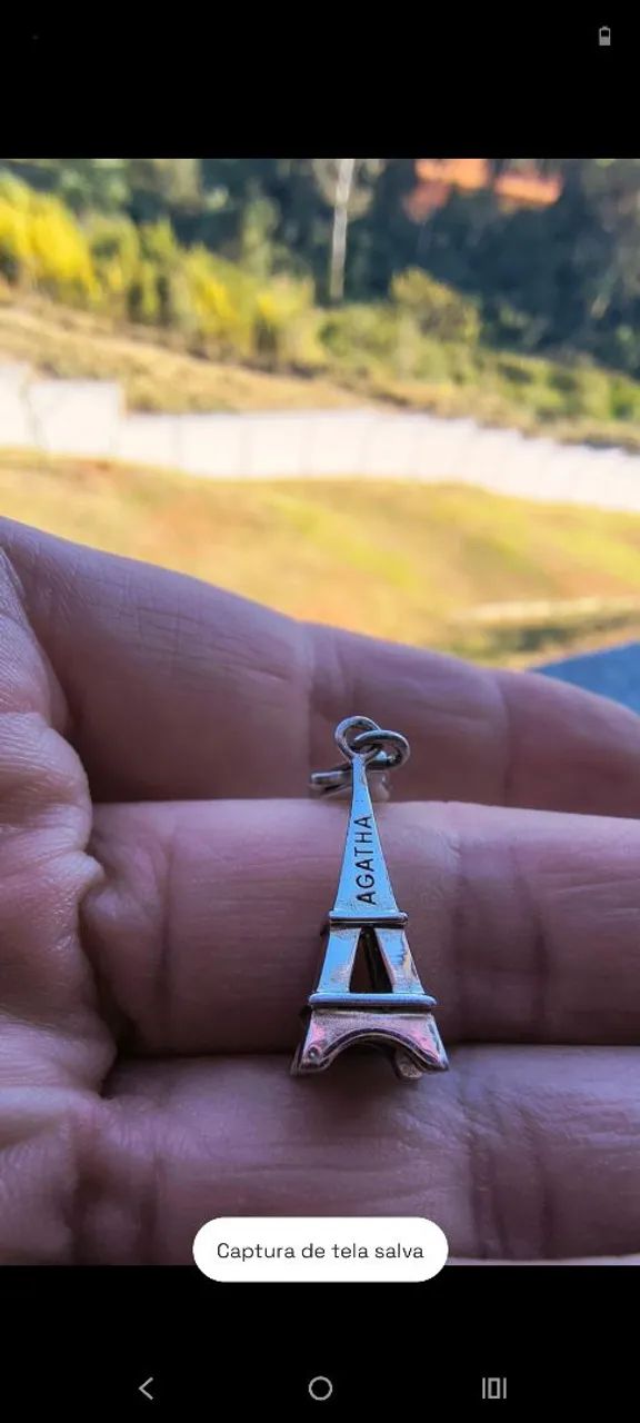 Pingente torre Eiffel  - Foto 2