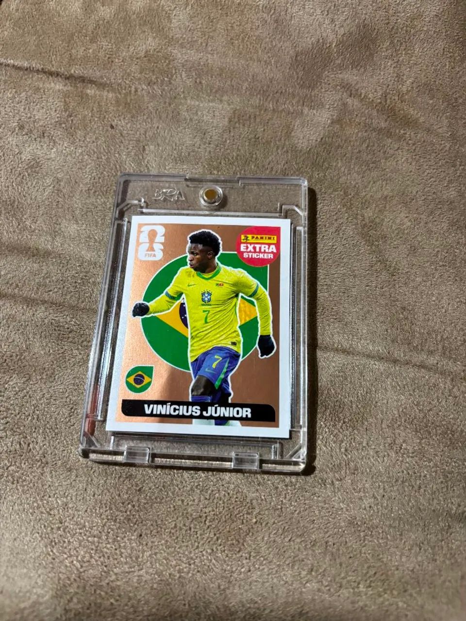 Extra sticker Vinícius junior bronze 