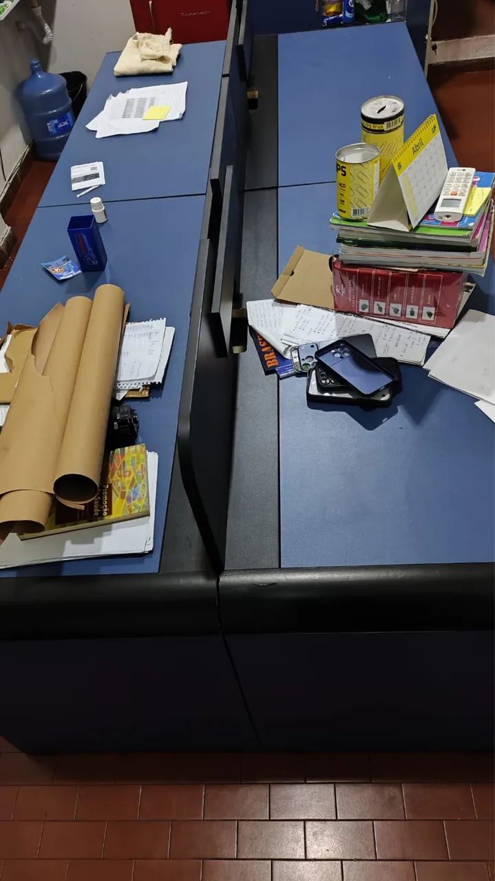 Mesa para escritório plataforma 04 lugares - Foto 5