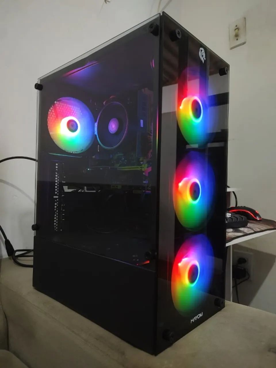 Pc Ryzen 5 4600G, 16GB RAM, SSD 240GB