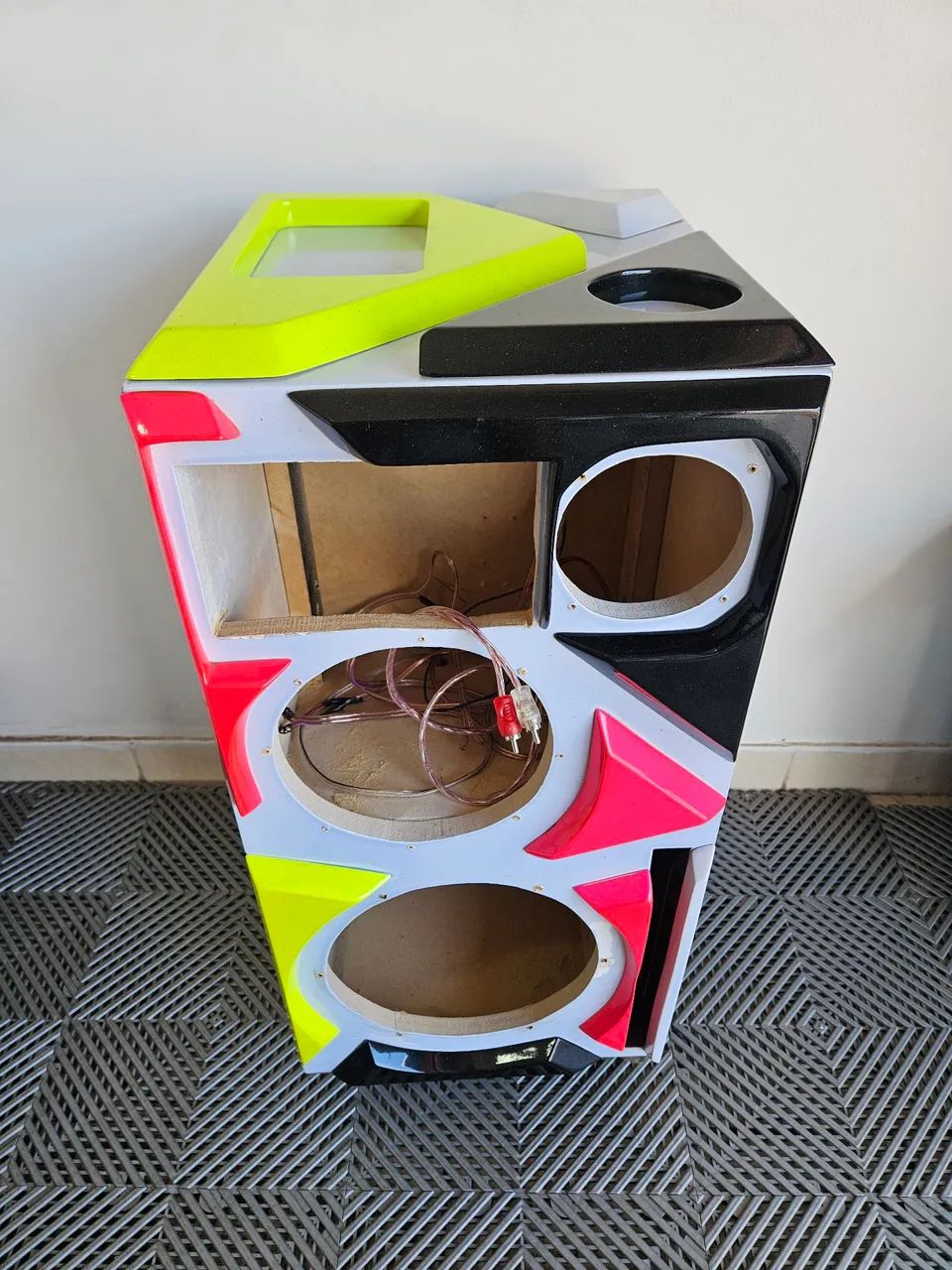 Caixa projetada zerada