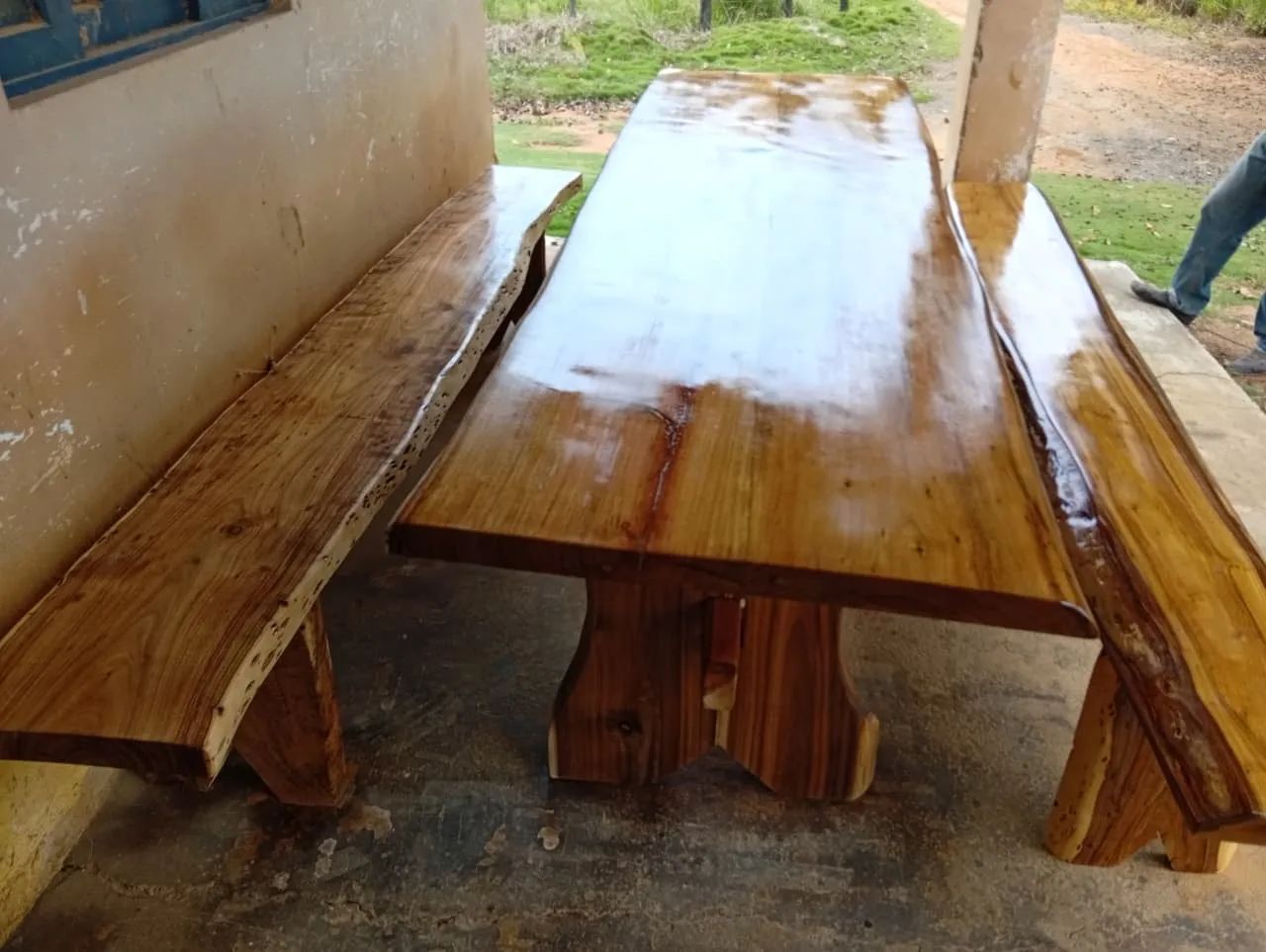 Mesa de madeira  - Foto 4