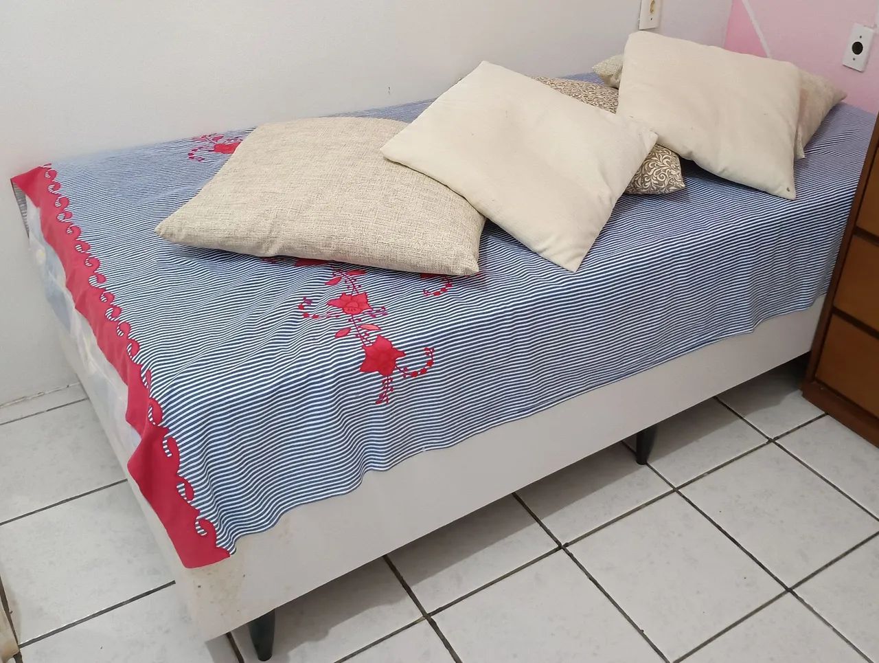 Cama box solteiro Ortobom original 