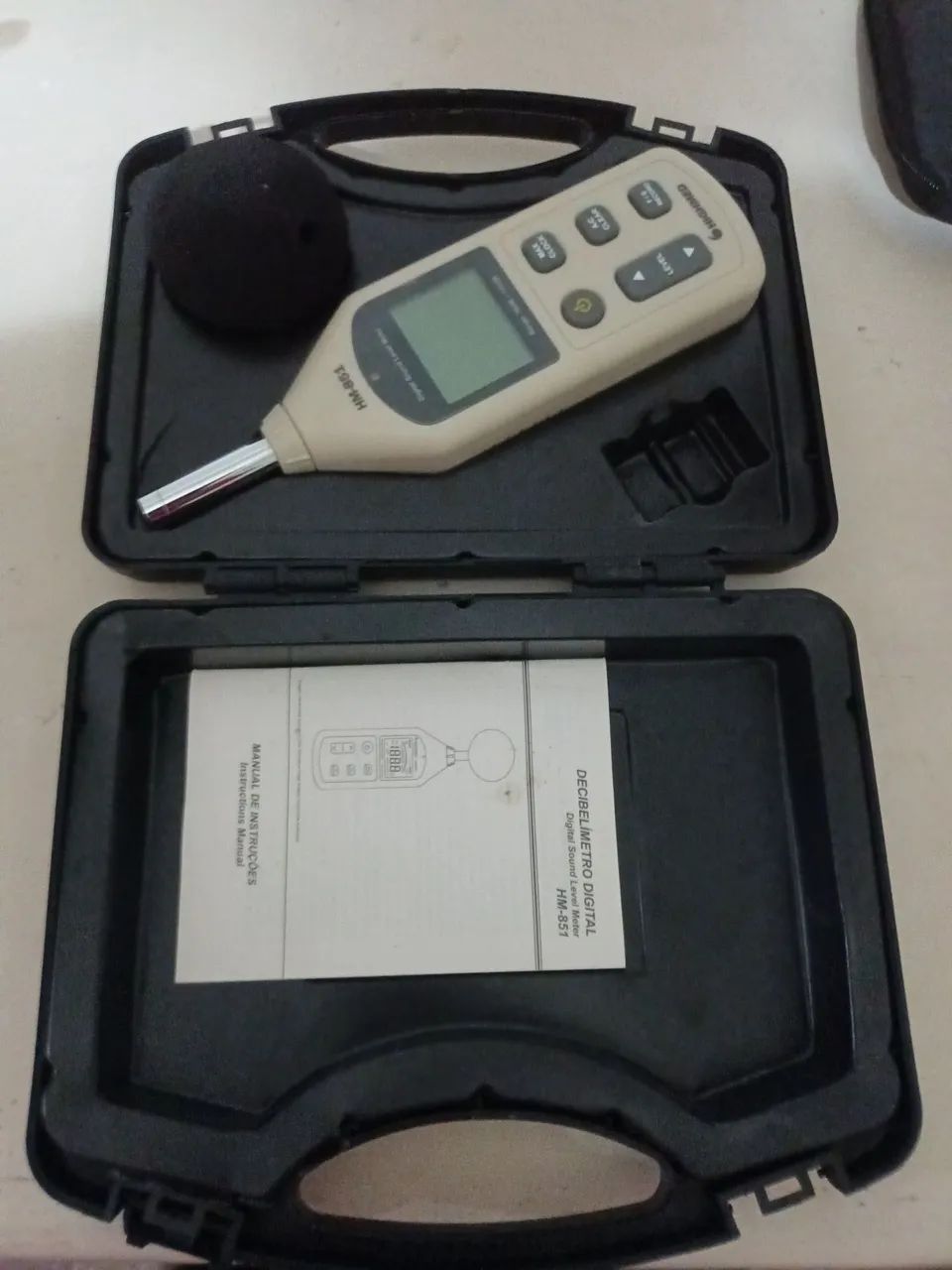 Decibelímetro Digital Highmed HM-851 com Maleta e Acessórios - Foto 2
