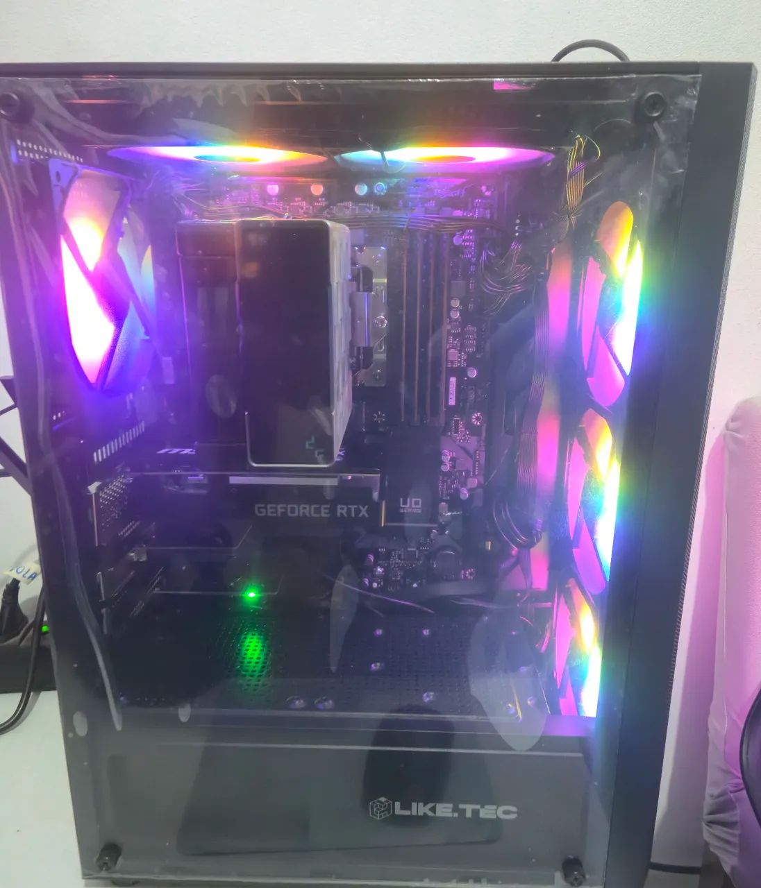 PC gamer Core i5 12a geração 64 ram 4TB de Armazenamento - Foto 4