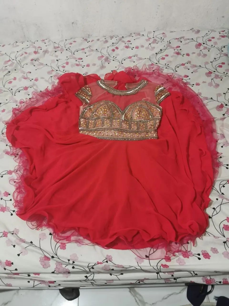 Vestido de festa 15 anos troco por violão ou cajon. - Foto 5