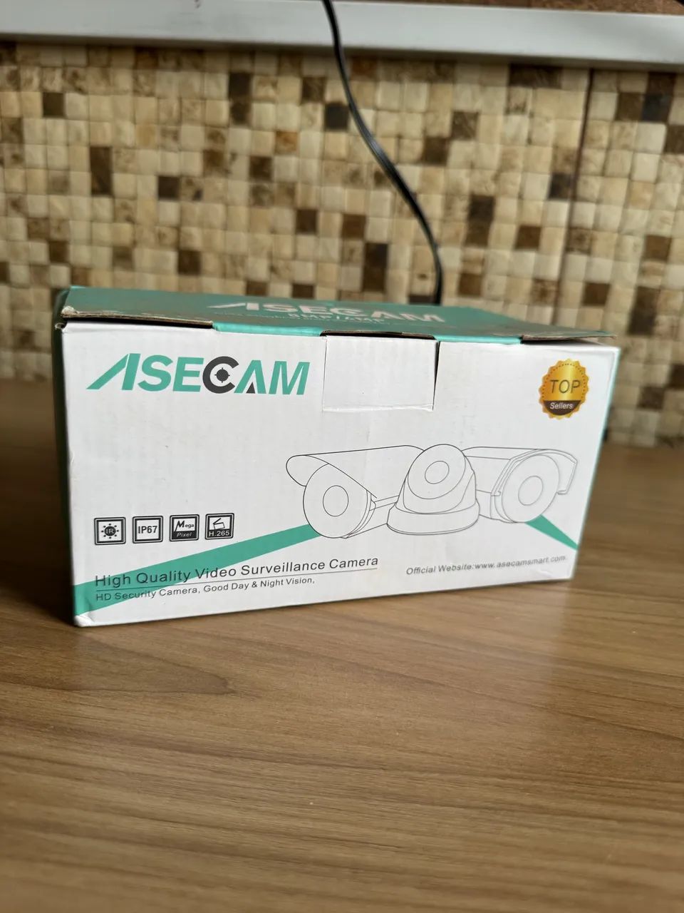Câmera externa resistente à água full hd qualidade incrível  - Foto 6