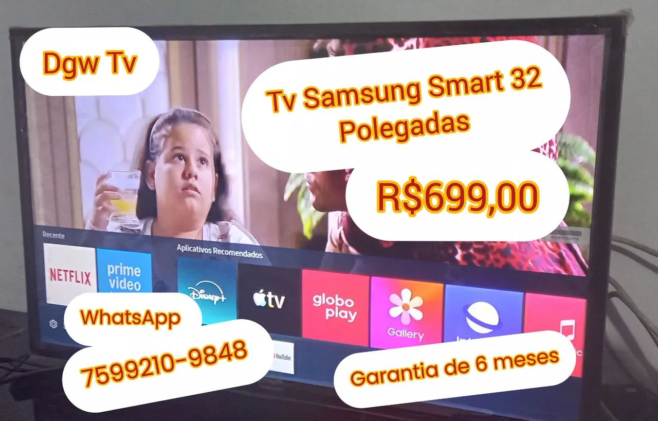 Tv samsung smart 32