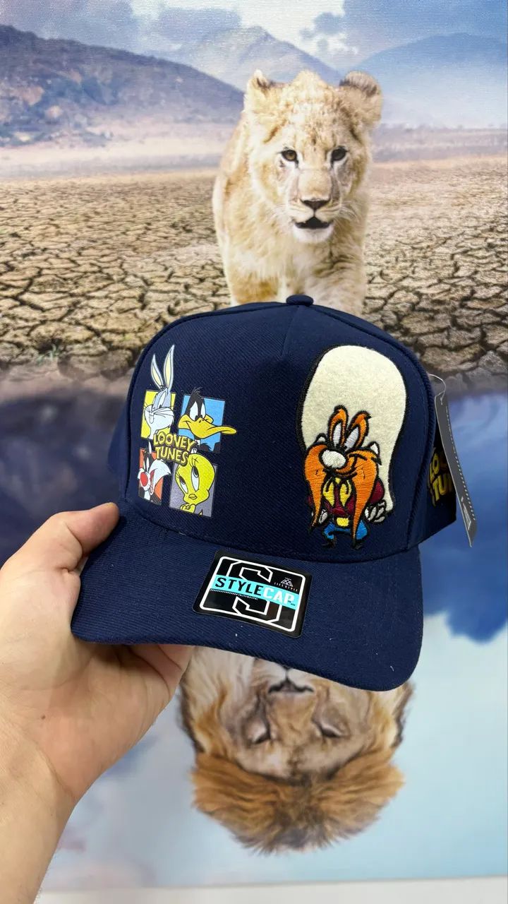 Bonés aba curva looney tunes  - Foto 2