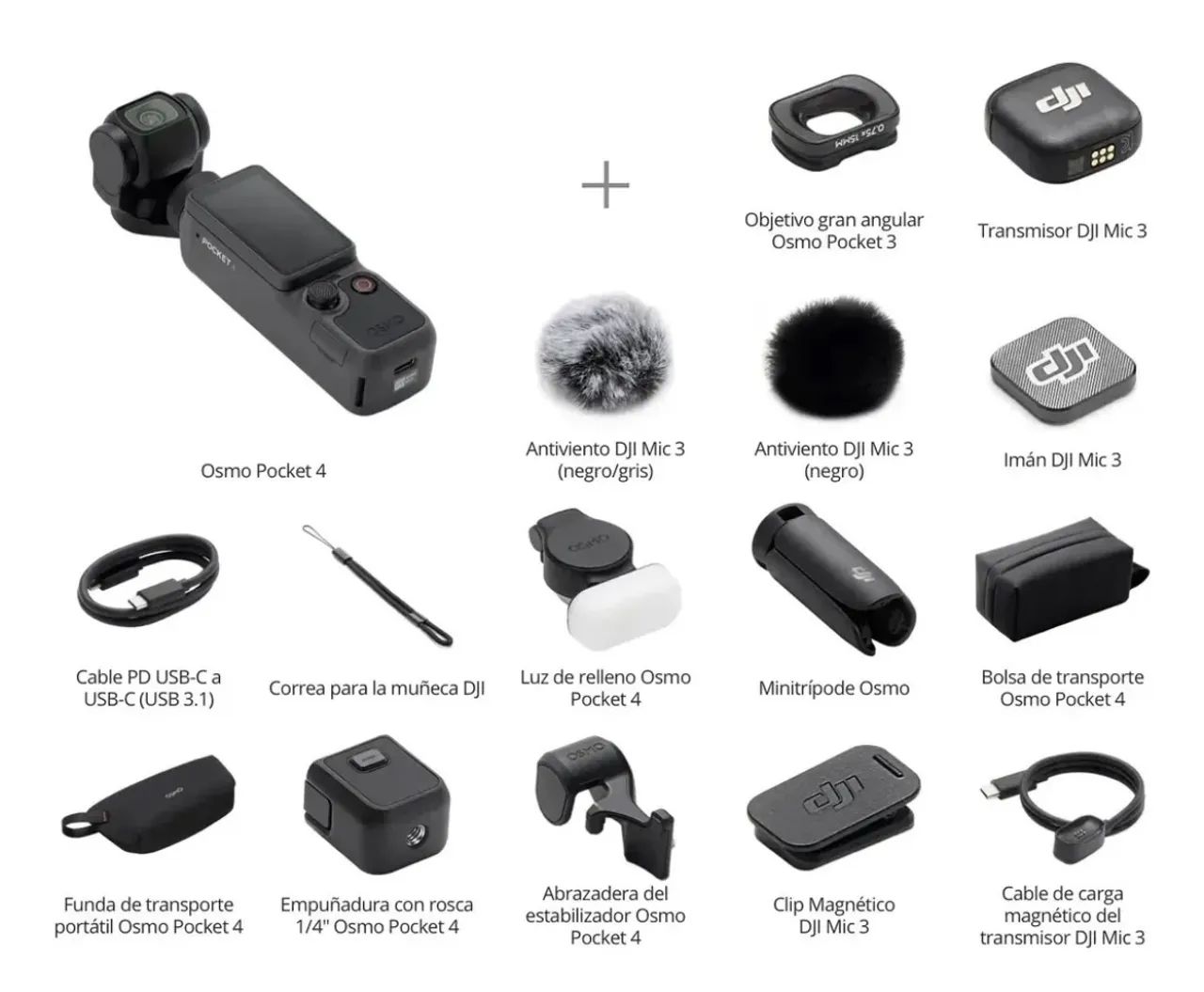Dji Osmo Pocket 4 combo Creator  - Foto 3