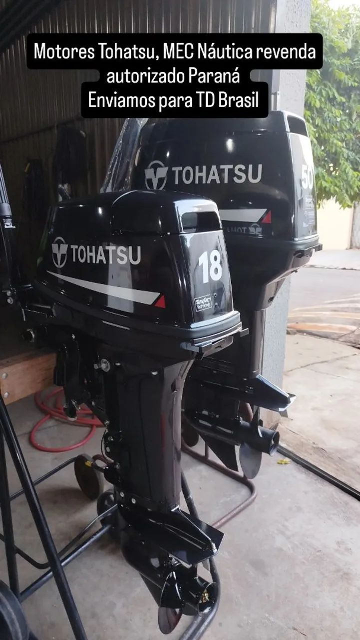 Tohatsu 18 HP 2T zero, 12.500