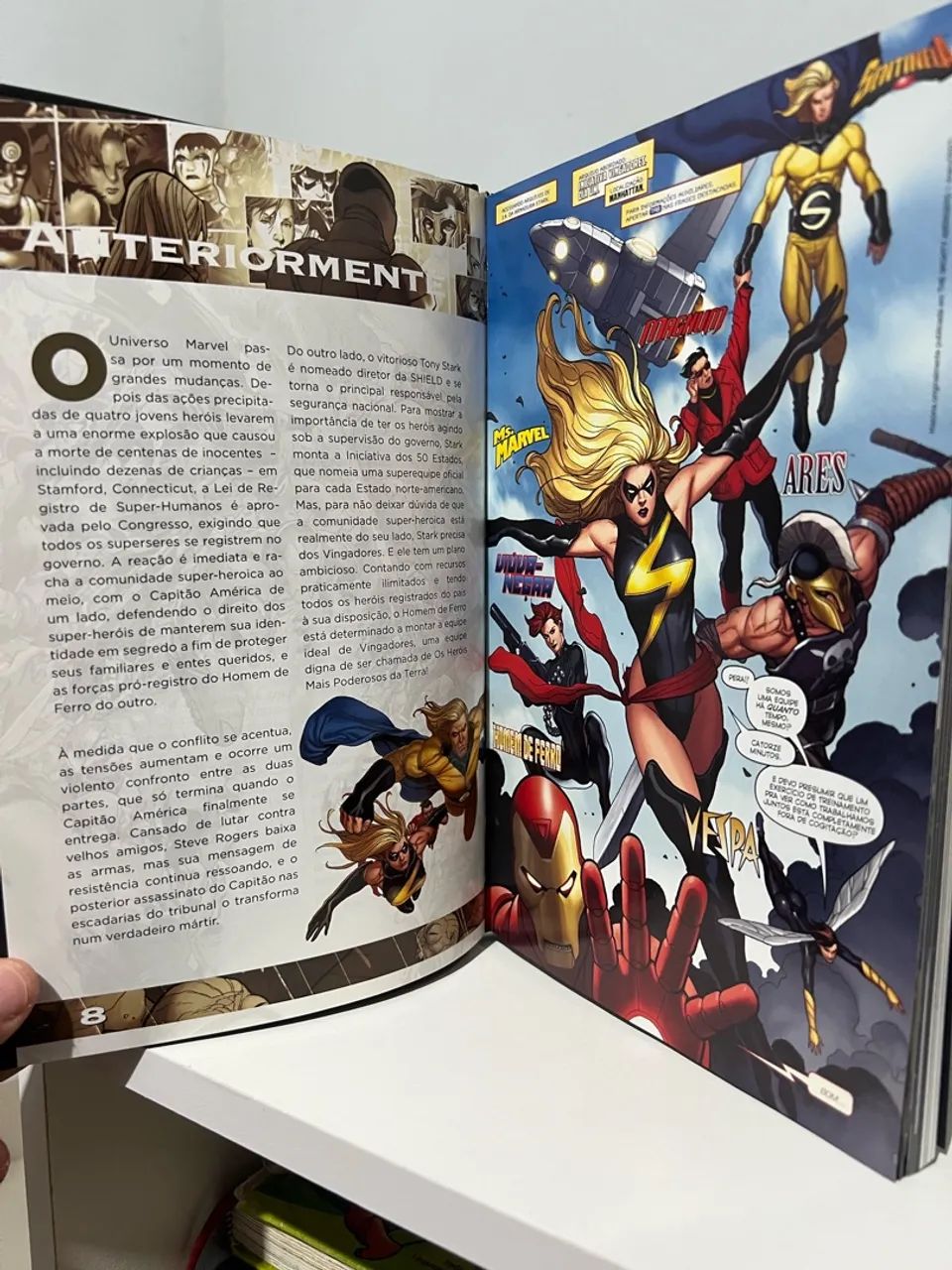 HQ Os Poderosos Vingadores - Marvel Deluxe (Esgotado / Raro).   - Foto 4