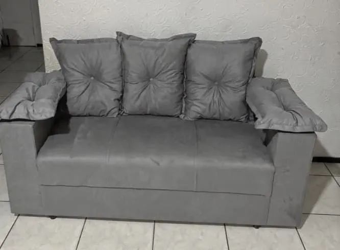 Sofá Vegas 1,70m de comprimento 50cm de profundidade por 750 - Foto 4