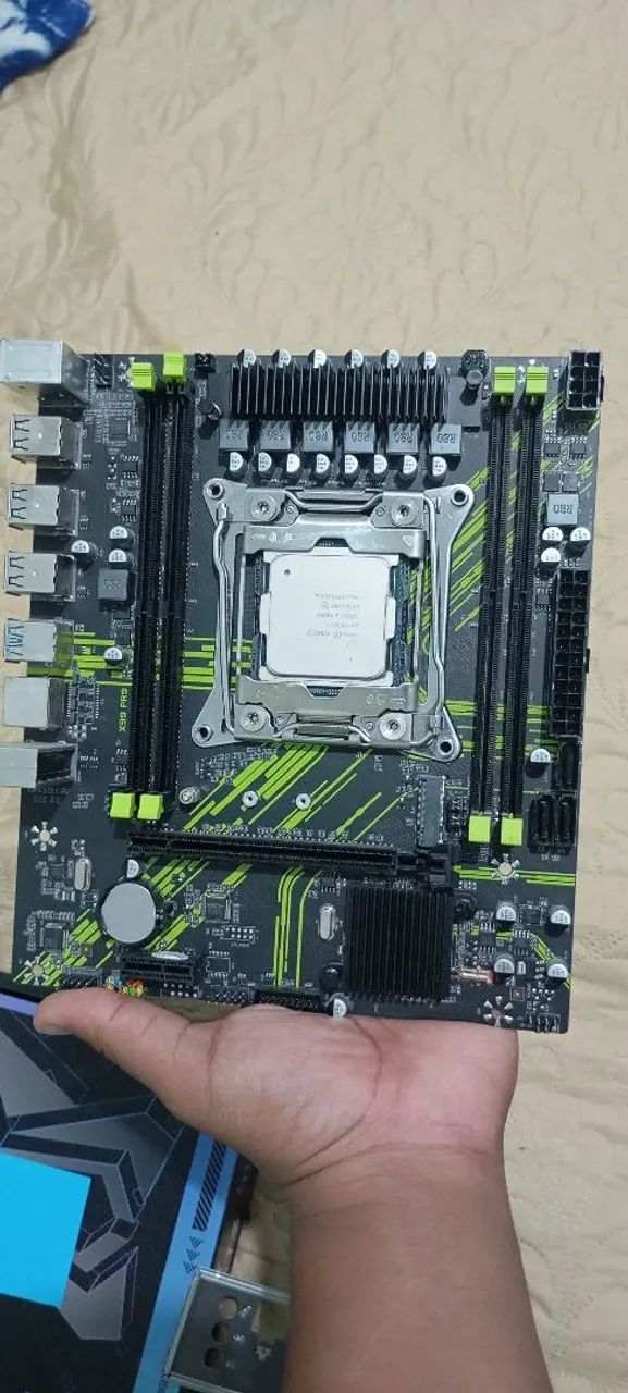 Placa mãe + processador  - Foto 2