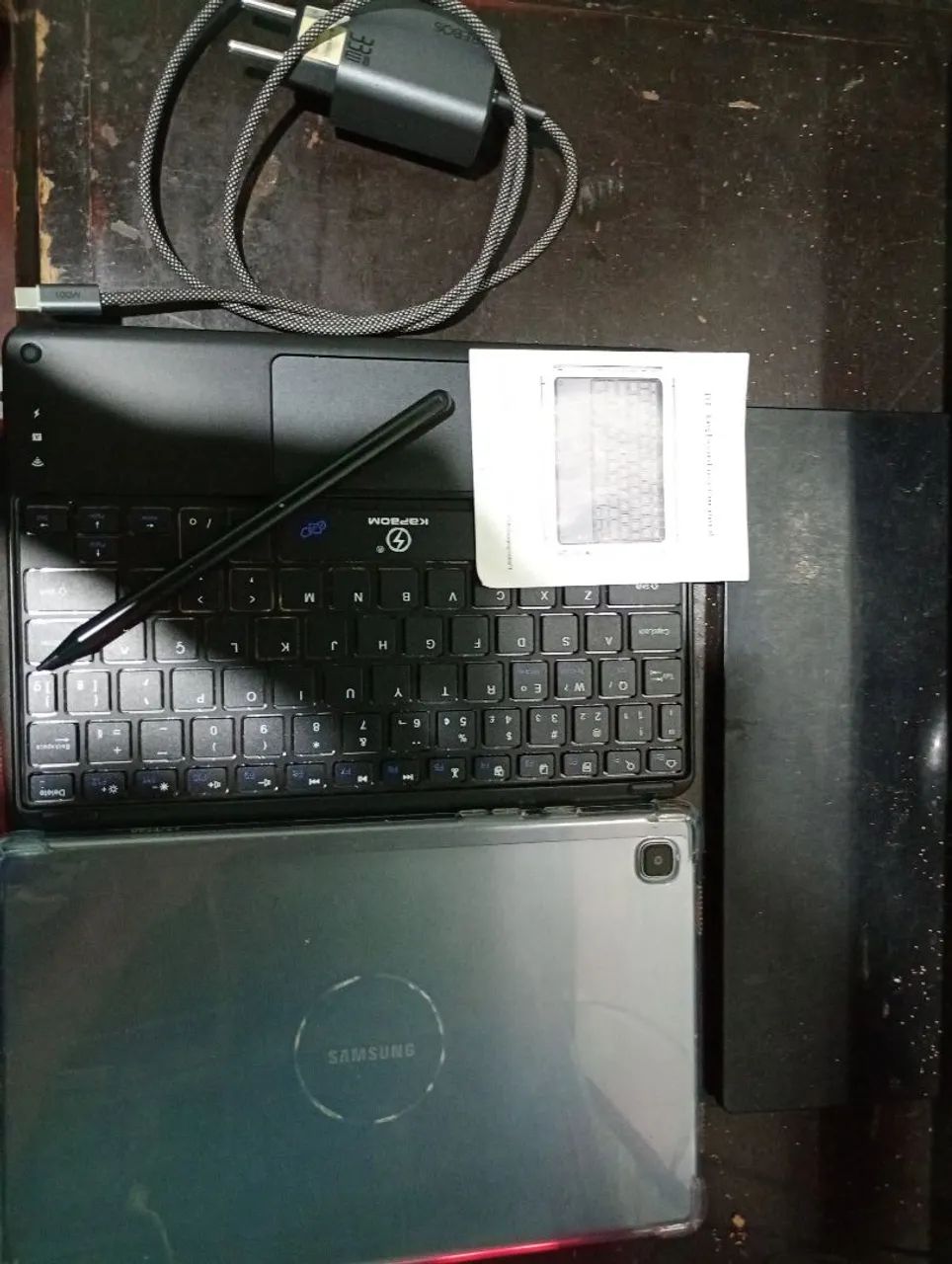 Samsung Tablet A7 - Cinza