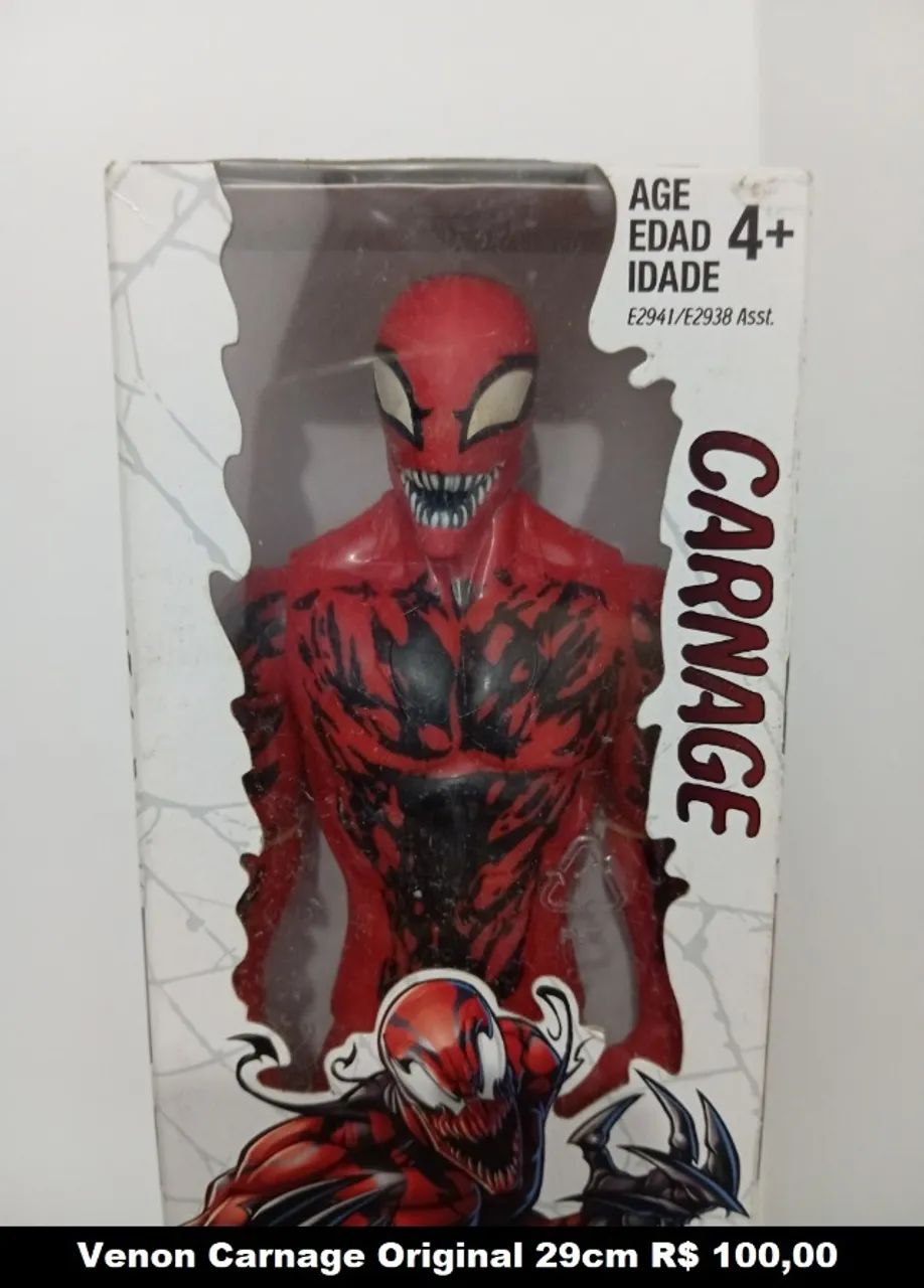 Boneco Venon Carnage Original Herói 29c  - Foto 4