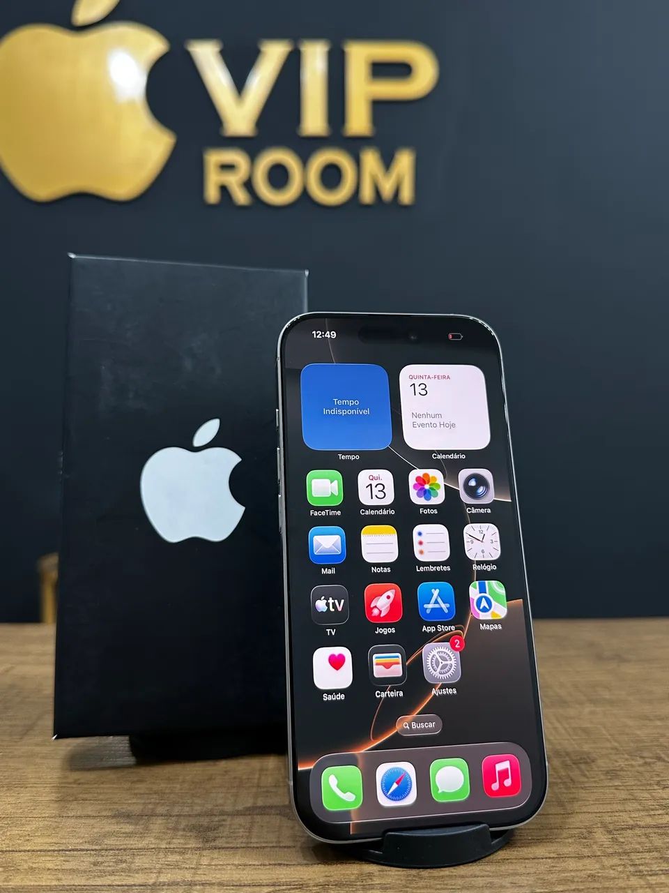 iPhone 16 Pro 256gb natural semi novo impecável  - Foto 5