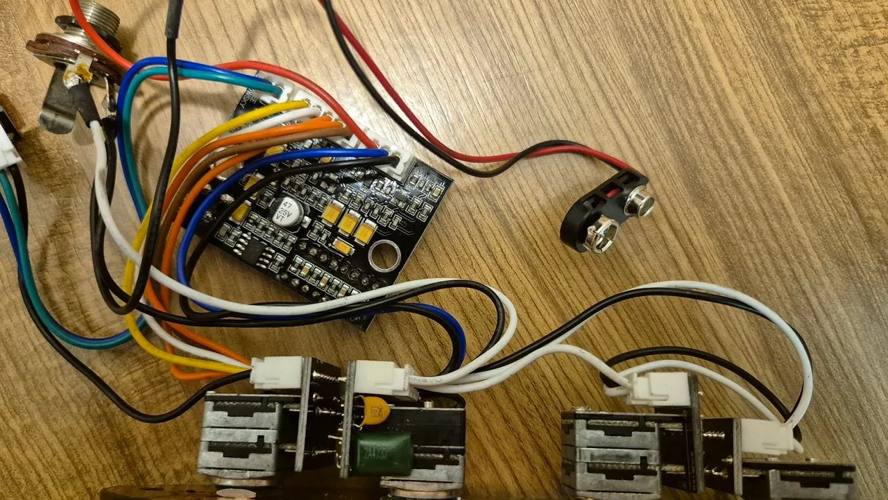 Circuito Preamp sadowsky will lee  - Foto 3