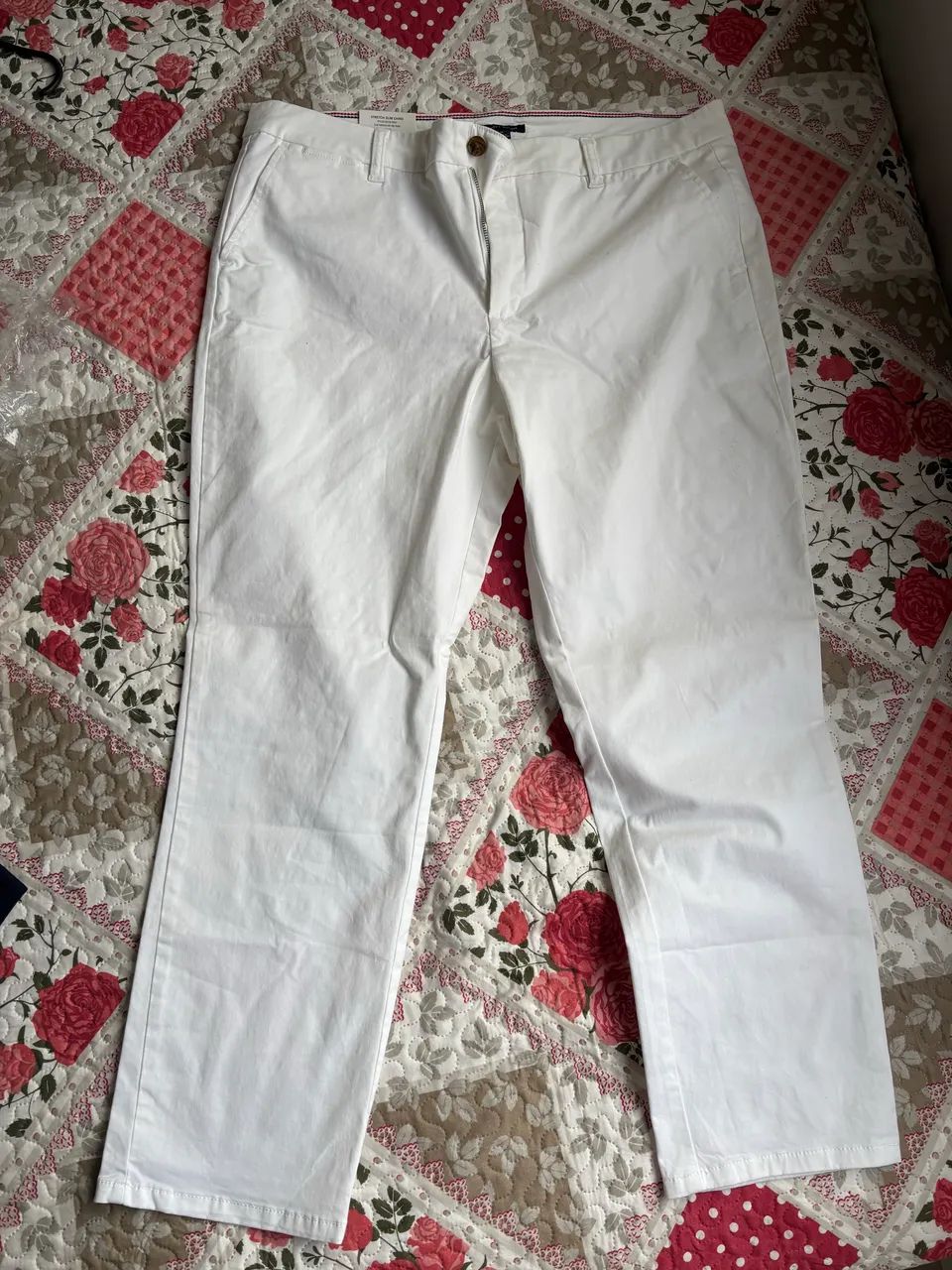 Calça em alfaiataria Tommy Hilfiger - Foto 4