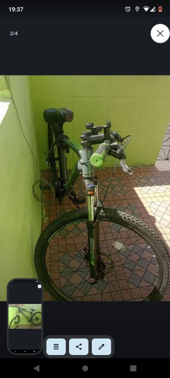 Bicicleta aro 29 zerada  - Foto 3