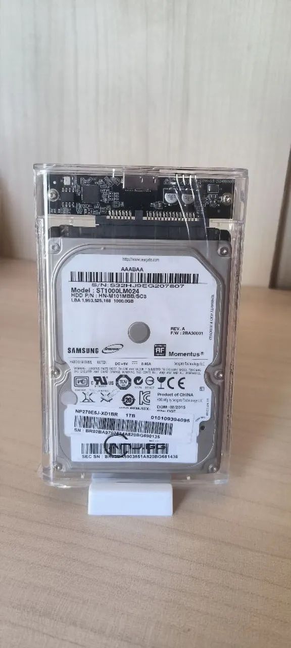 HD externo De 1TB 