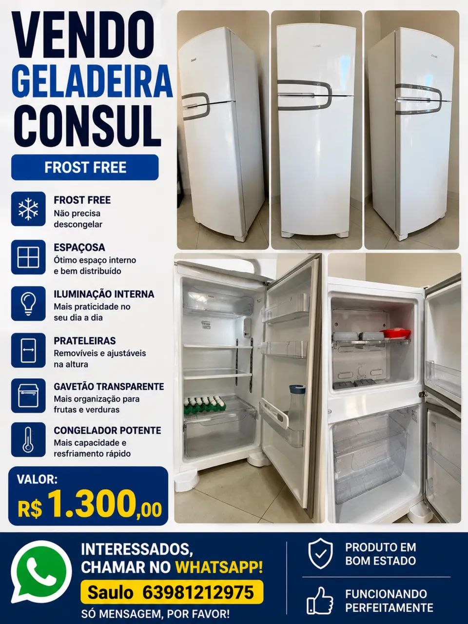 Geladeira cônsul