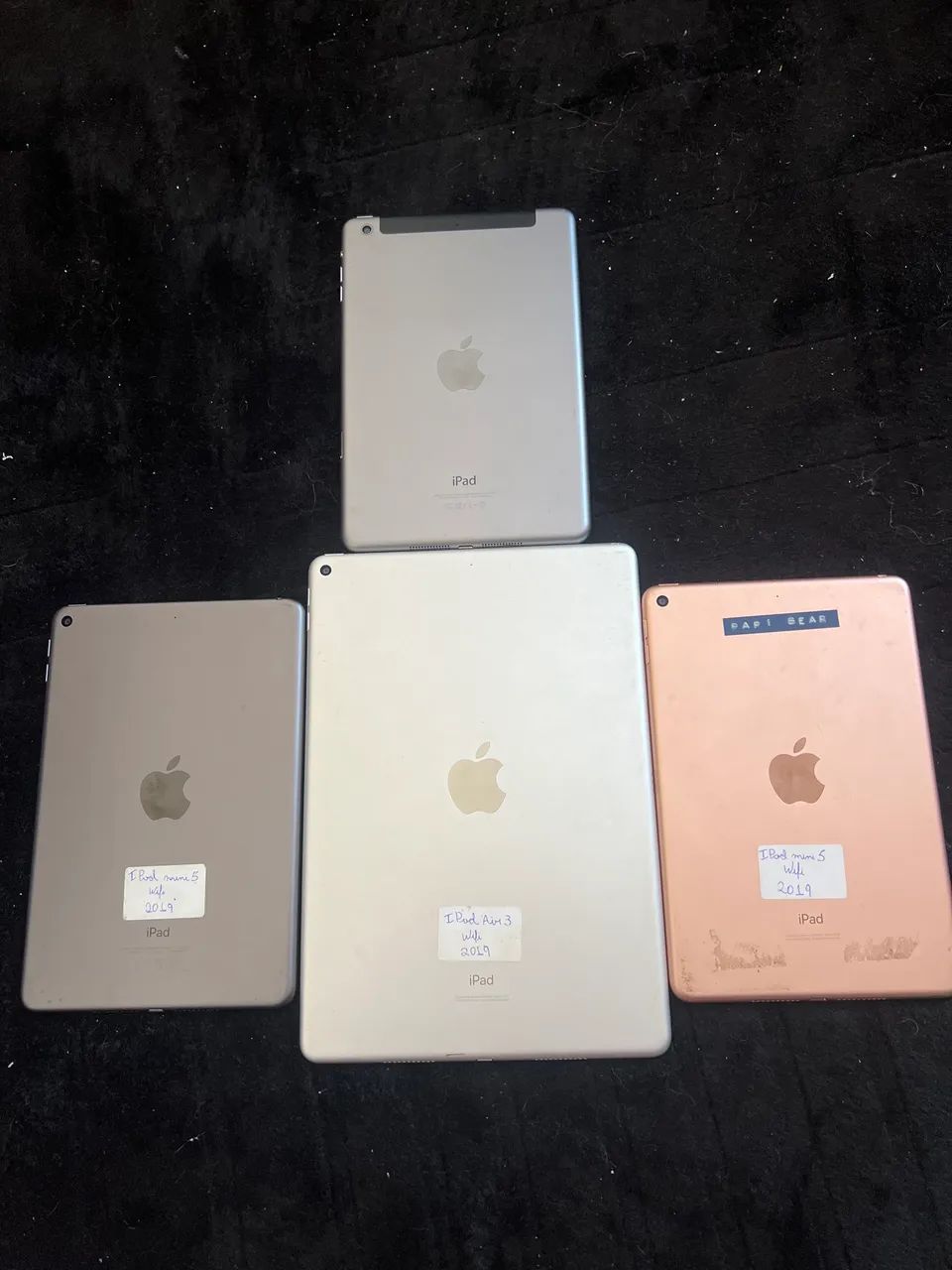 Lote com 4 iPad com bloqueio - vendo para técnico 