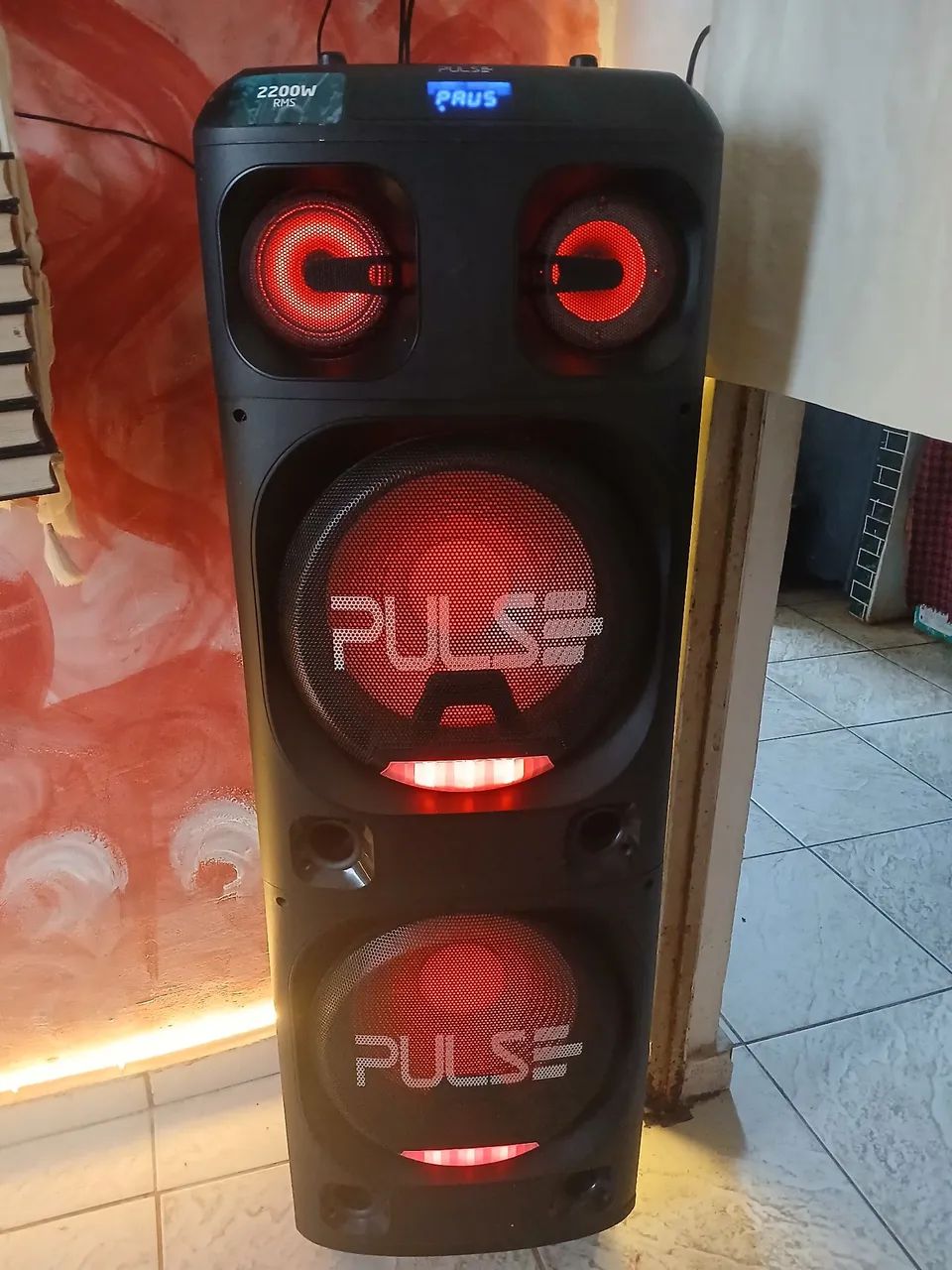 Torre de som Pulse 2200W  / EM PERFEITO ESTADO  - Foto 3