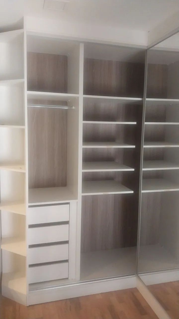 Guarda roupa planejado de canto - Foto 4