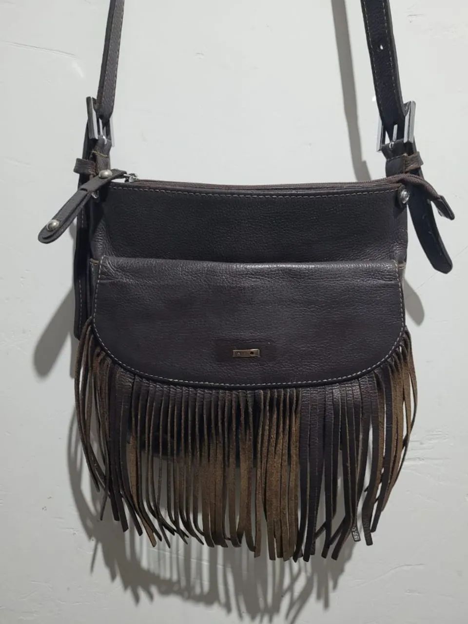 Bolsa de couro média Anahavana 