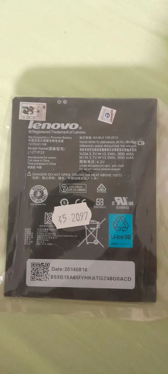 Bateria tablete lenovo - Foto 2