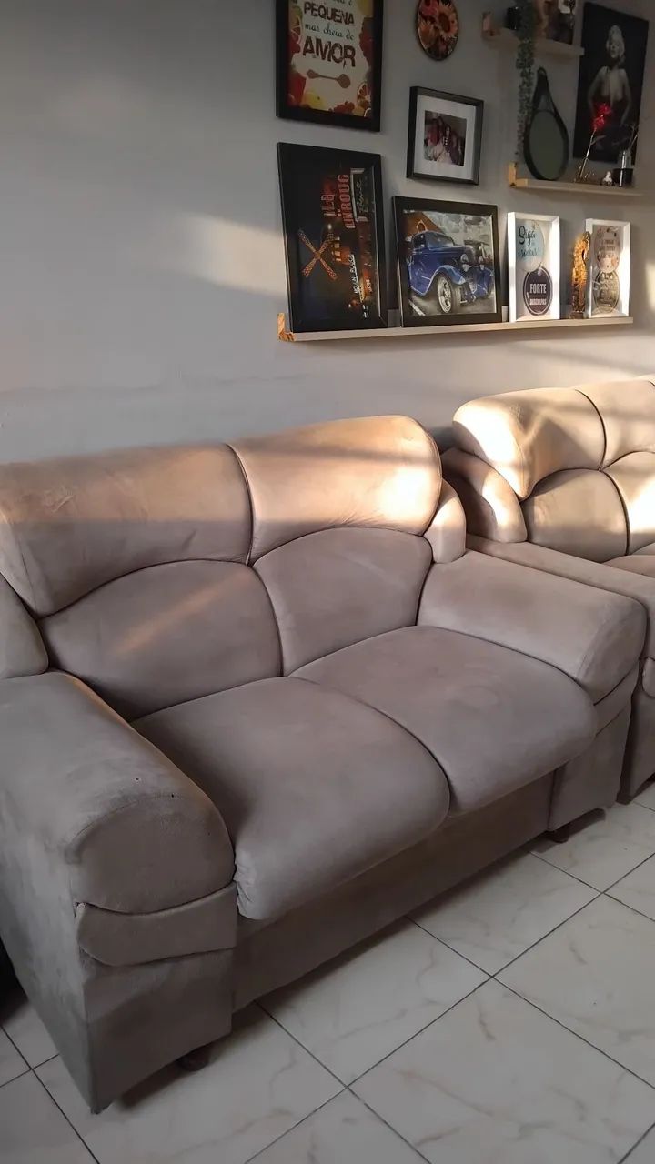 Sofa 2 e 3 lugares - Foto 2