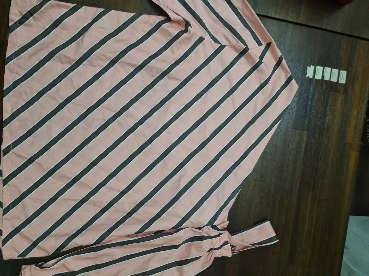 Blusa assimétrica listras G - Foto 5