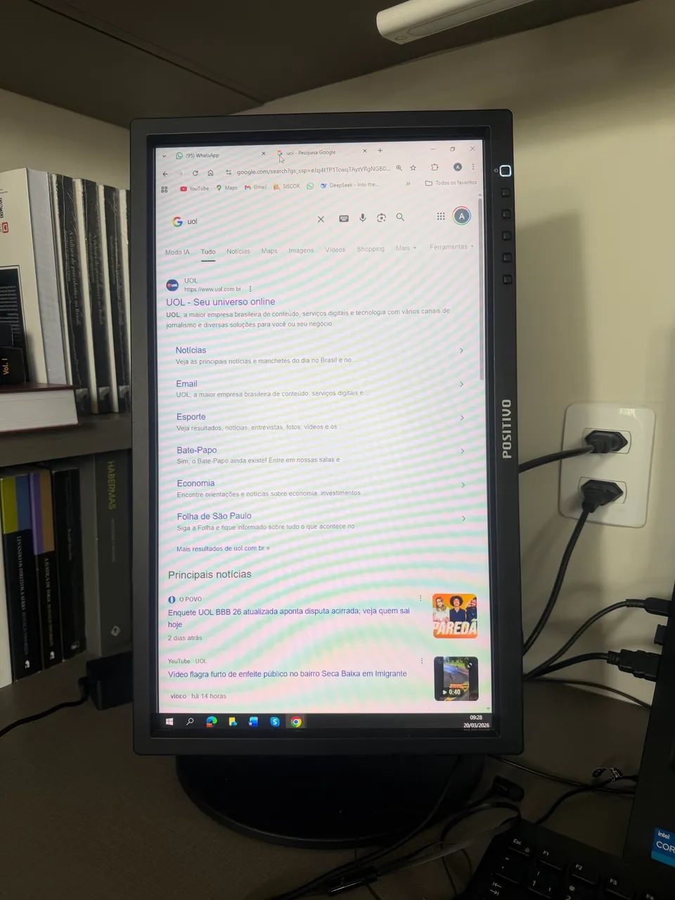 Monitor - tela auxiliar Positivo - Foto 2