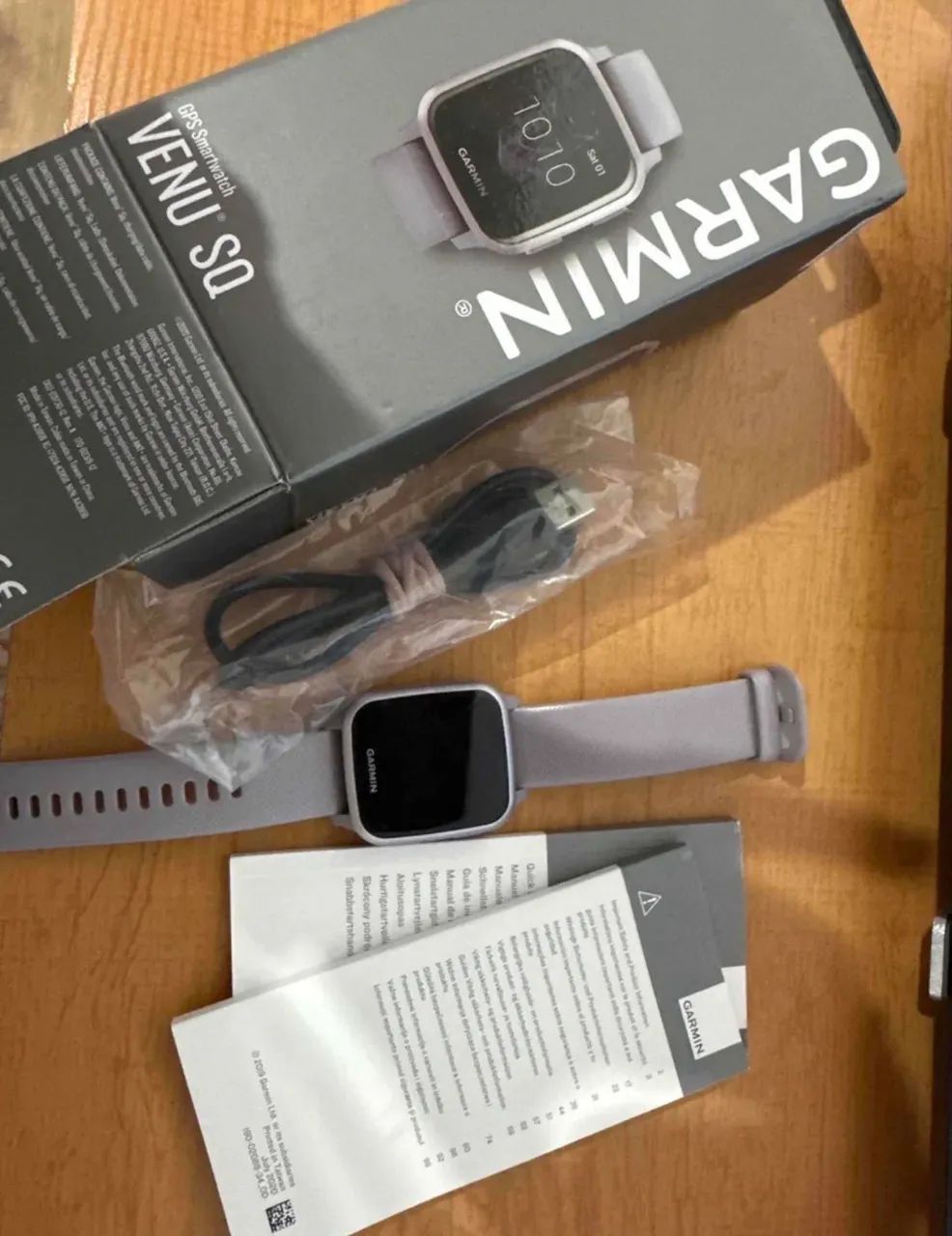 Garmin Smartband Venu Sq 1.3" Caixa 40mm Purple - Foto 2