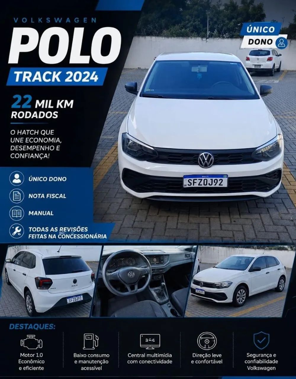 Volkswagen Polo Polo Track 1.0 Flex 12V 5p 2024