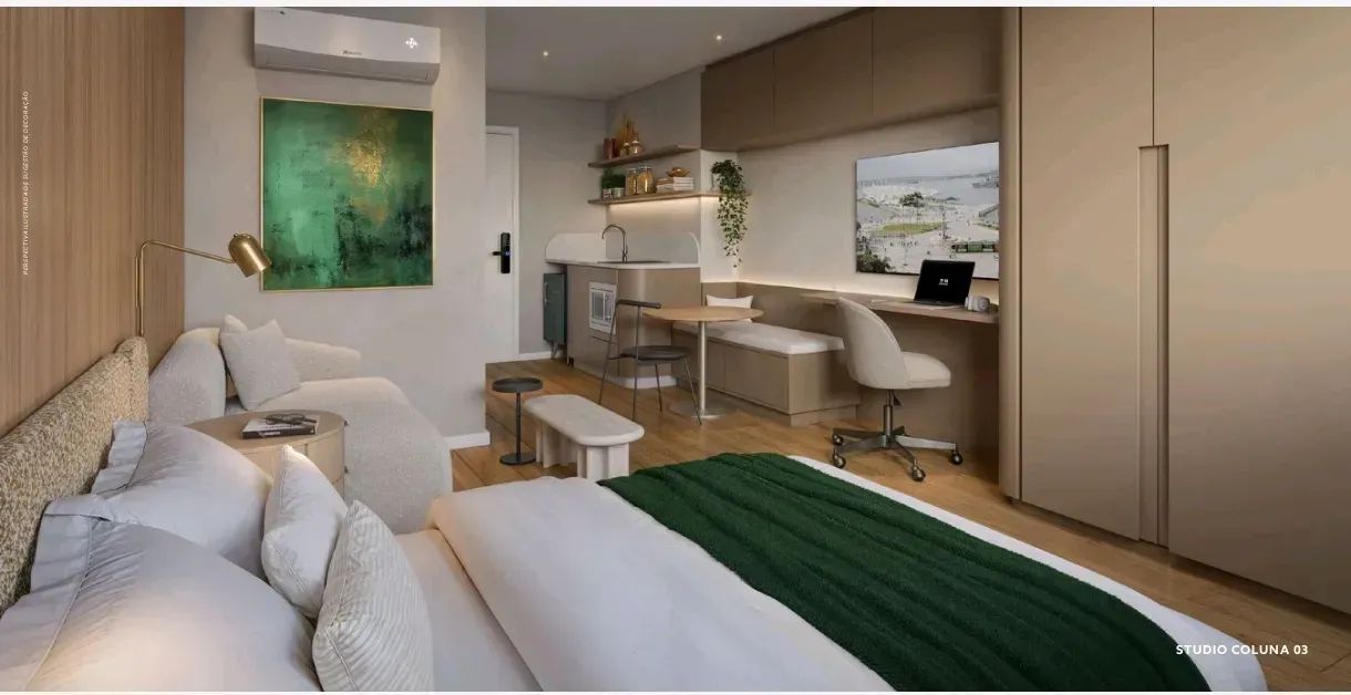 STUDIO com 24 metros quadrados com 1 quarto em Centro - Rio de Janeiro - RJ - Foto 2