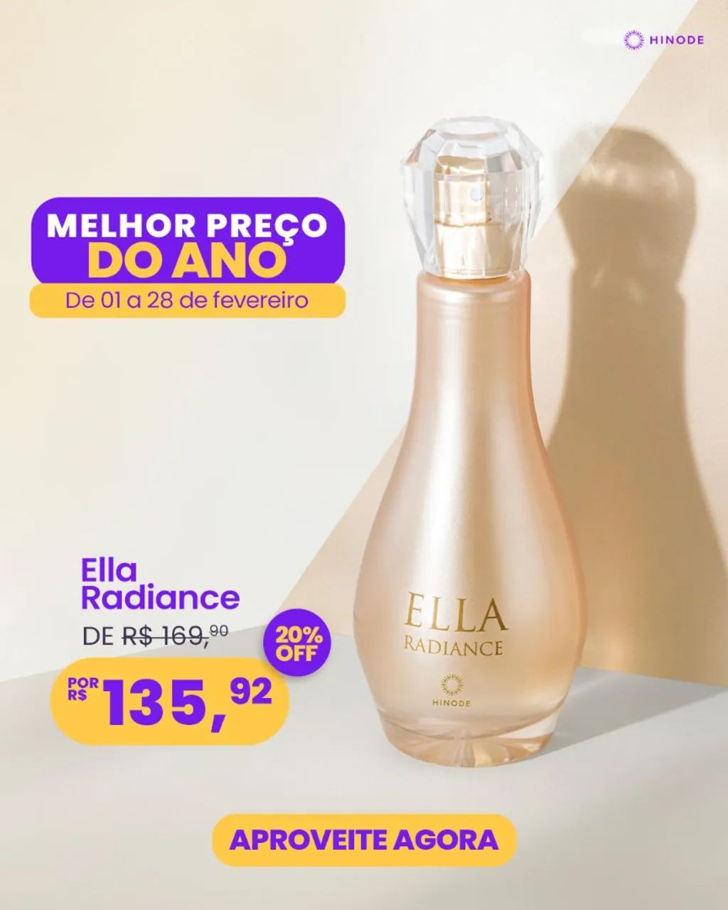 Perfume Ella radiance Hinode 100 ml