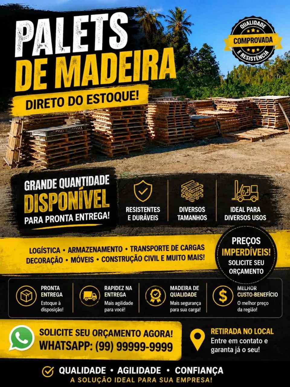 PALETES A VENDA. - Foto 3